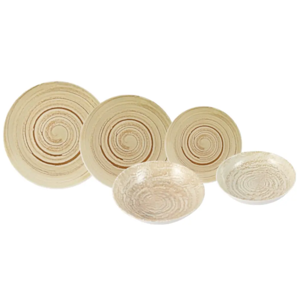 Σερβίτσιο Πιάτων Πορσελάνης "SAHARA" ΣΕΤ 20 ΤΕΜΑΧΙΩΝ