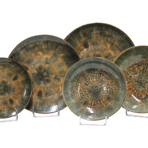 Σετ 20 τεμ. Σερβίτσιο Πιάτων Πορσελάνης FOREST