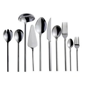 ΚΑΣΕΤΙΝΑ Μαχαιροπίρουνα 65τεμ. Inox 18/10 "ΒΕΡΓΙΝΑ"