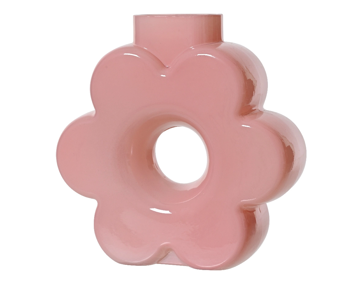 ΓΥΑΛΙΝΟ ΒΑΖΟ ΛΟΥΛΟΥΔΙΩΝ ΜΟΝΟΧΡΩΜΟ - Image 2