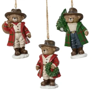 Αρκουδάκι στολίδι 11,5εκ.