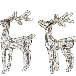 Ελάφι με φωτισμό led εξωτερικού χώρου 56εκ.