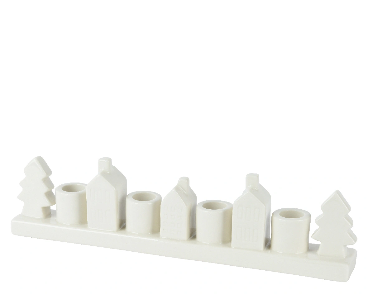 Κηροπήγιο πορσελάνης ΤΕΤΡΑΚΕΡΟ